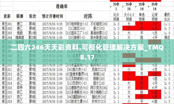 二四六246天天彩资料,可视化管理解决方案_TMQ8.17