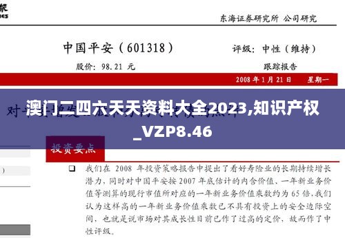 澳门二四六天天资料大全2023,知识产权_VZP8.46