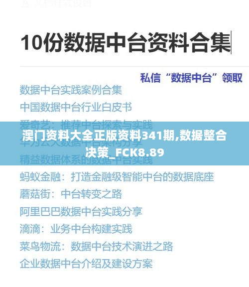 澳门资料大全正版资料341期,数据整合决策_FCK8.89