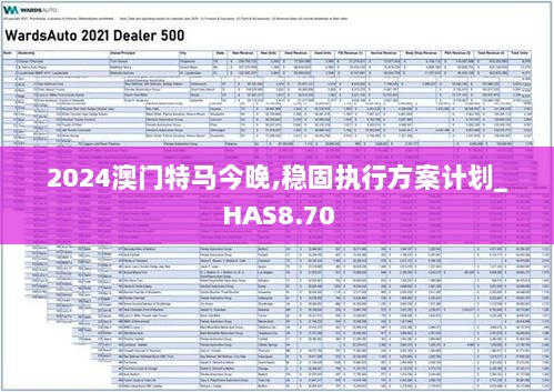 2024澳门特马今晚,稳固执行方案计划_HAS8.70