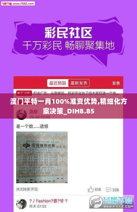 澳门平特一肖100%准资优势,精细化方案决策_DIH8.85