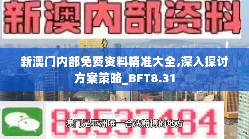 新澳门内部免费资料精准大全,深入探讨方案策略_BFT8.31