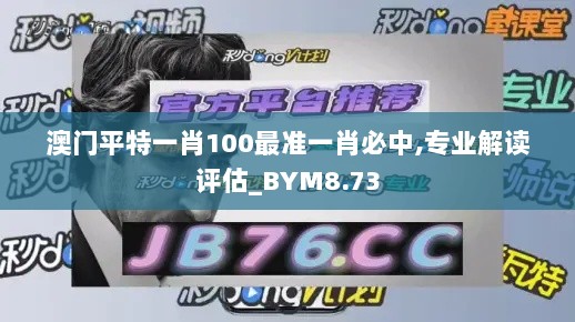 澳门平特一肖100最准一肖必中,专业解读评估_BYM8.73