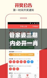 管家婆三期内必开一肖的内容,全方位操作计划_WXV8.80