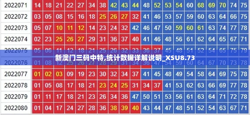 新澳门三码中特,统计数据详解说明_XSU8.73