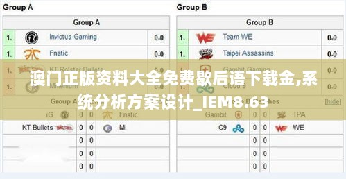 澳门正版资料大全免费歇后语下载金,系统分析方案设计_IEM8.63