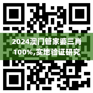 2024澳门管家婆三肖100%,实地验证研究方案_KVU8.24