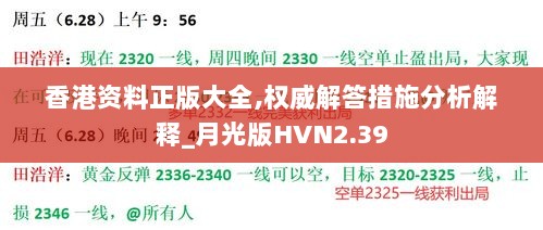 香港资料正版大全,权威解答措施分析解释_月光版HVN2.39