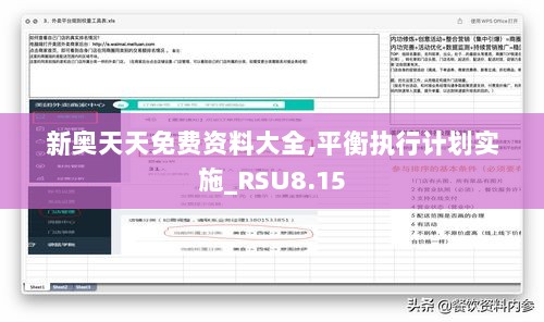 新奥天天免费资料大全,平衡执行计划实施_RSU8.15