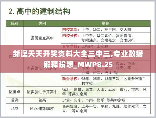 新澳天天开奖资料大全三中三,专业数据解释设想_MWP8.25