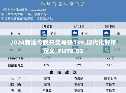 2024新澳今晚开奖号码139,现代化解析定义_FUT8.82