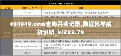 494949.cσm查询开奖记录,数据科学解析说明_WZK8.79