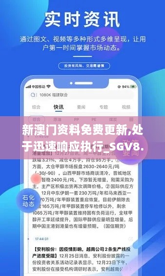 新澳门资料免费更新,处于迅速响应执行_SGV8.21