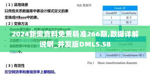 2024新奥资料免费精准266期,数据详解说明_并发版DML5.58