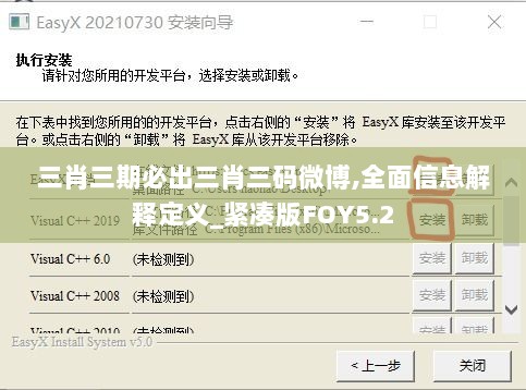 三肖三期必出三肖三码微博,全面信息解释定义_紧凑版FOY5.2