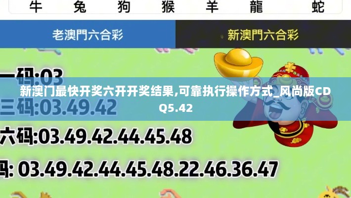 新澳门最快开奖六开开奖结果,可靠执行操作方式_风尚版CDQ5.42