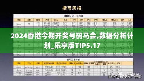 2024香港今期开奖号码马会,数据分析计划_乐享版TIP5.17