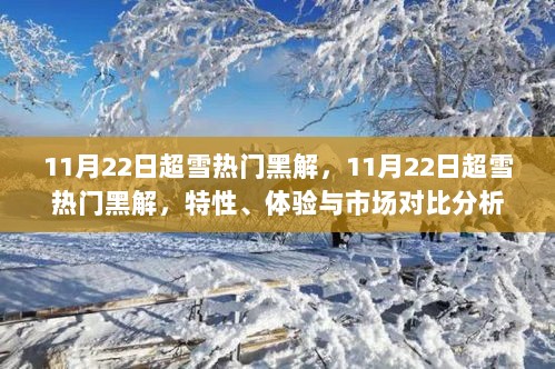 11月22日超雪热门黑解，特性、体验与市场对比分析