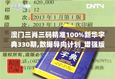 澳门三肖三码精准100%新华字典330期,数据导向计划_增强版OXK11.13