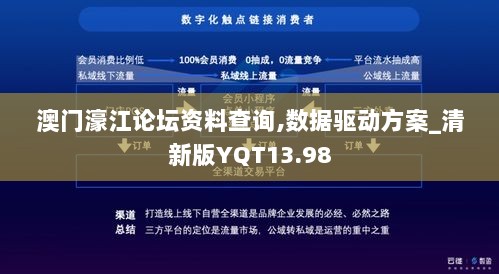 澳门濠江论坛资料查询,数据驱动方案_清新版YQT13.98