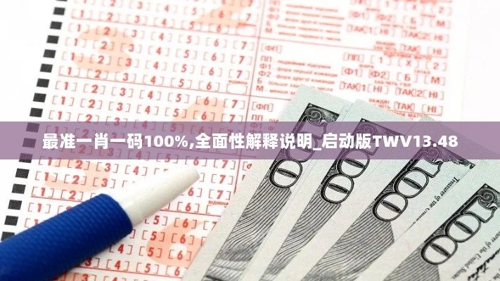 最准一肖一码100%,全面性解释说明_启动版TWV13.48