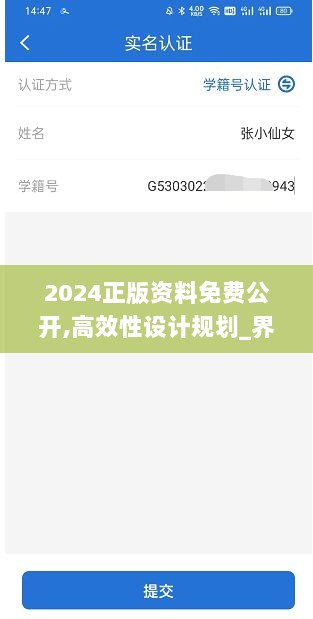 2024正版资料免费公开,高效性设计规划_界面版UFH13.81