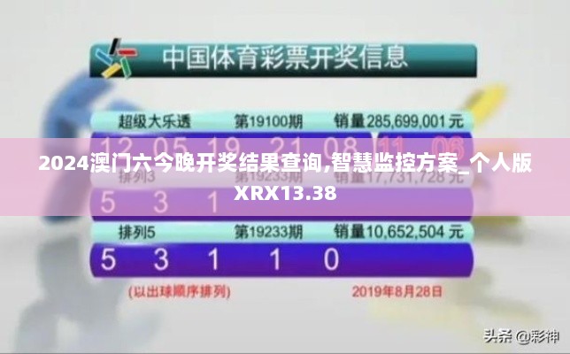 2024澳门六今晚开奖结果查询,智慧监控方案_个人版XRX13.38