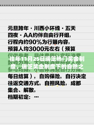 瑞芝奖金制度下的自然之旅，寻找内心的平静与喜悦的往年回顾