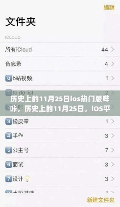 历史上的11月25日，iOS平台上的哔咔漫画学习指南与热门版回顾
