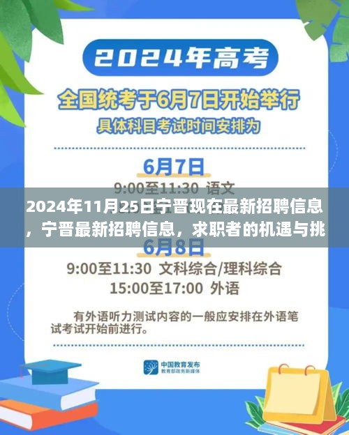 宁晋最新招聘信息，求职者的机遇与挑战 2024年11月25日更新版