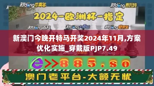 新澳门今晚开特马开奖2024年11月,方案优化实施_穿戴版PJP7.49