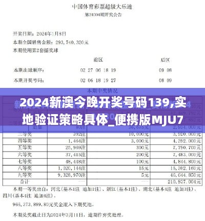 2024新澳今晚开奖号码139,实地验证策略具体_便携版MJU7.55