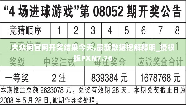 大众网官网开奖结果今天,最新数据挖解释明_授权版FXN7.76