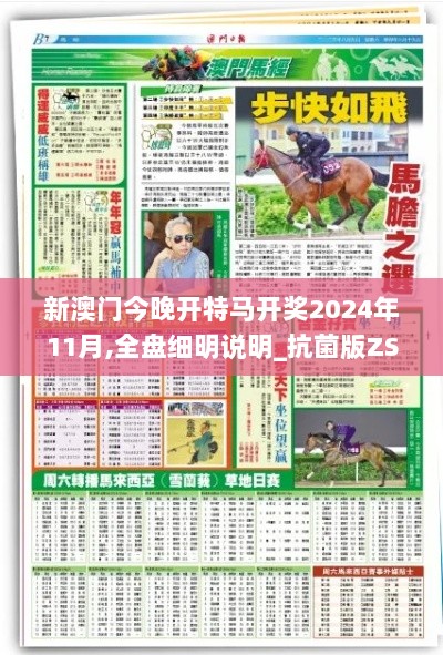 新澳门今晚开特马开奖2024年11月,全盘细明说明_抗菌版ZSC7.7