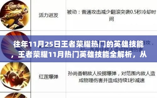 王者荣耀11月热门英雄技能全解析，从入门到精通的步骤指南