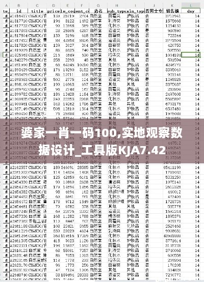 婆家一肖一码100,实地观察数据设计_工具版KJA7.42