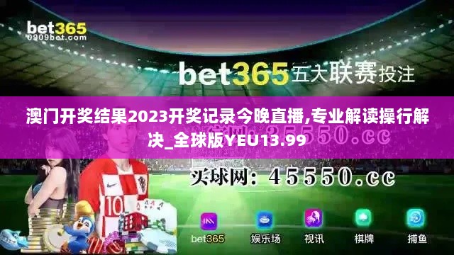 澳门开奖结果2023开奖记录今晚直播,专业解读操行解决_全球版YEU13.99