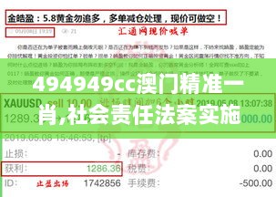 494949cc澳门精准一肖,社会责任法案实施_发布版KWQ13.33