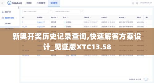 新奥开奖历史记录查询,快速解答方案设计_见证版XTC13.58