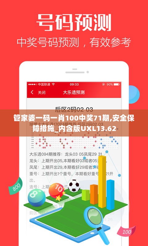 管家婆一码一肖100中奖71期,安全保障措施_内含版UXL13.62