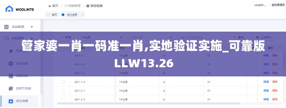 管家婆一肖一码准一肖,实地验证实施_可靠版LLW13.26