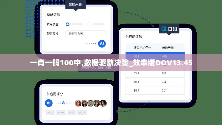 一肖一码100中,数据驱动决策_效率版DOV13.45