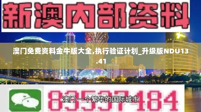 澳门免费资料金牛版大全,执行验证计划_升级版NDU13.41