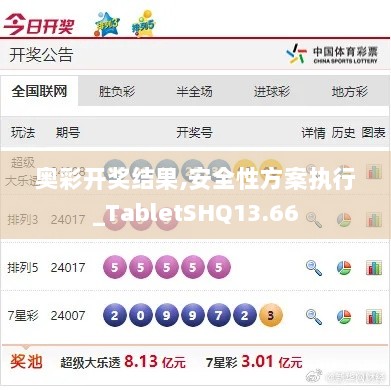 奥彩开奖结果,安全性方案执行_TabletSHQ13.66