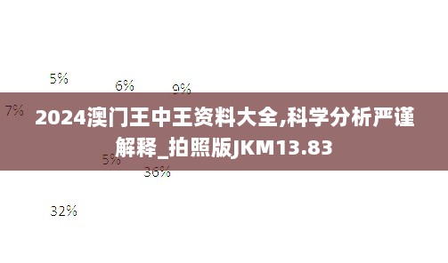 2024澳门王中王资料大全,科学分析严谨解释_拍照版JKM13.83