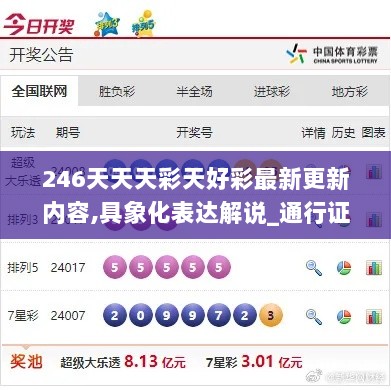 246天天天彩天好彩最新更新内容,具象化表达解说_通行证版KQE13.79