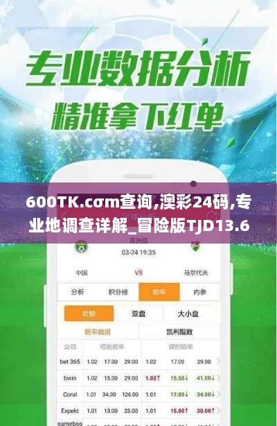 600TK.cσm查询,澳彩24码,专业地调查详解_冒险版TJD13.60