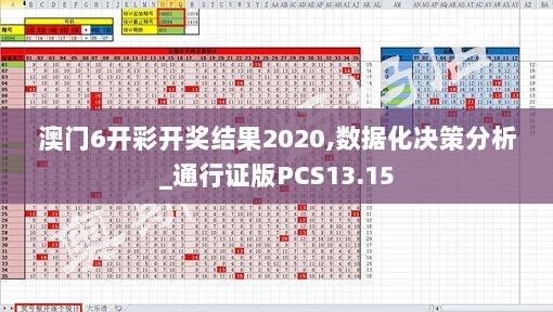 澳门6开彩开奖结果2020,数据化决策分析_通行证版PCS13.15