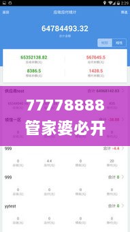 77778888管家婆必开一肖,高效性设计规划_仿真版SWH13.91