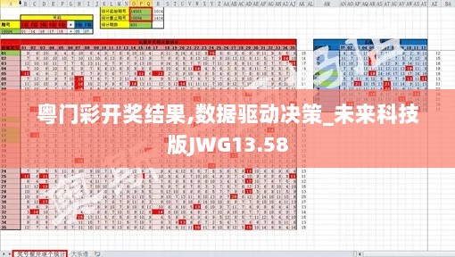 粤门彩开奖结果,数据驱动决策_未来科技版JWG13.58